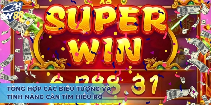 Các biểu tượng và tính năng trong trò chơi Jili Cashen